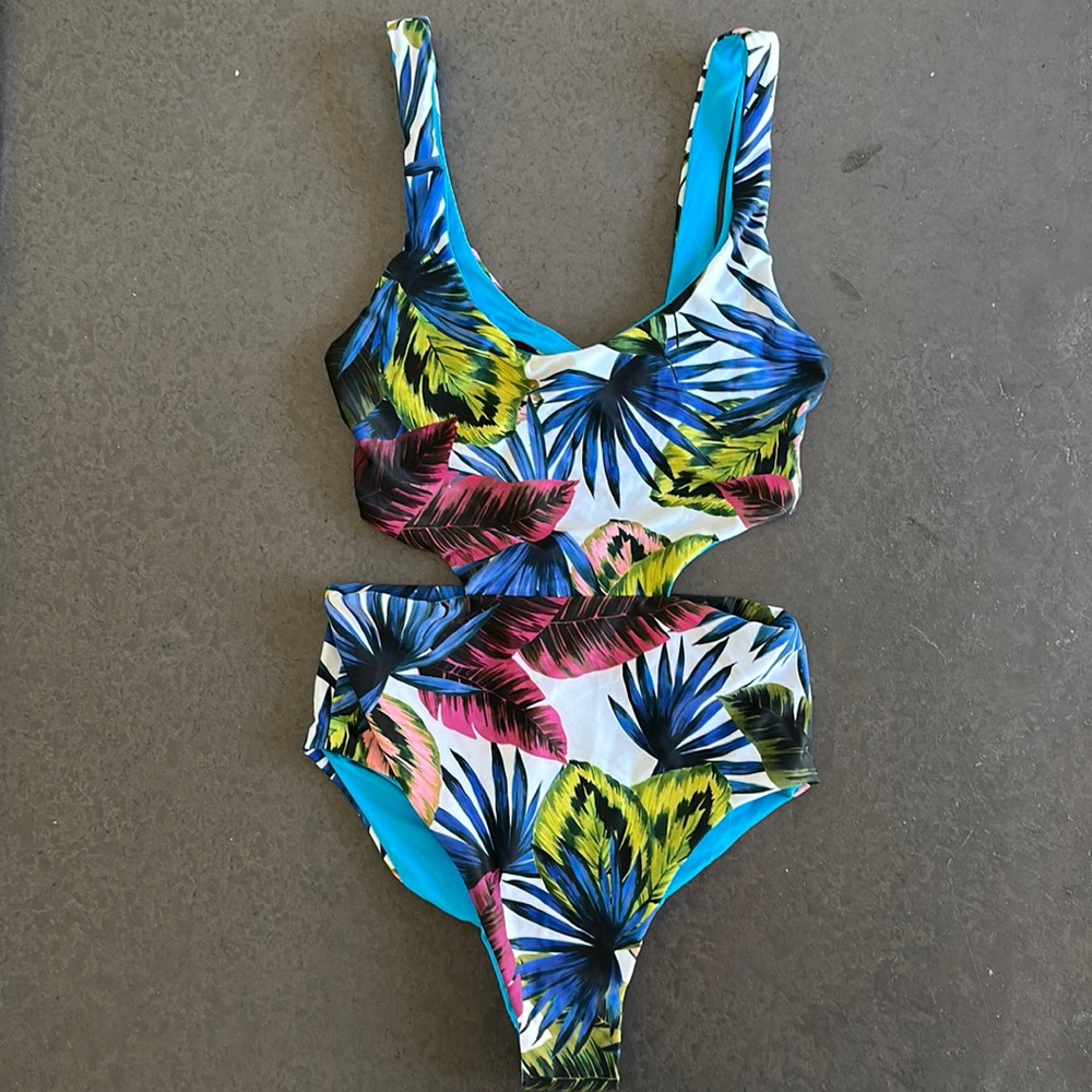 NWT L*Space Rita Reversible One Piece Swimsuit